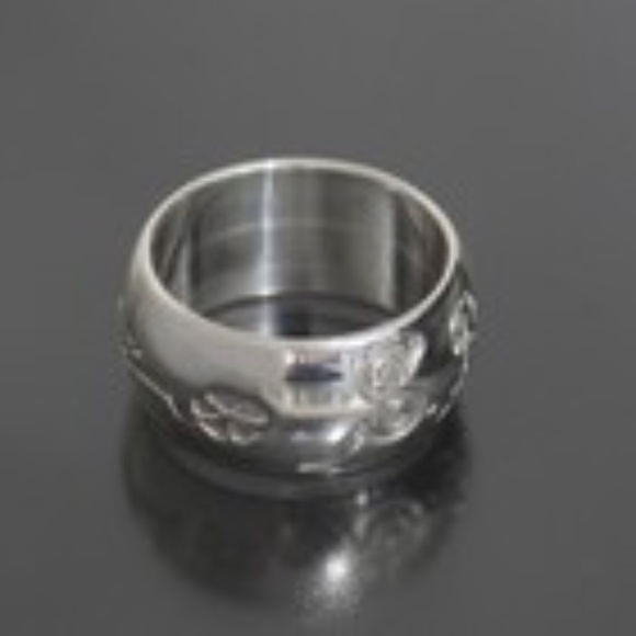 BVULGARI SAVE THE CHILDREN RING 925 SILVER SIZE 7.5 - Picture 3 of 3